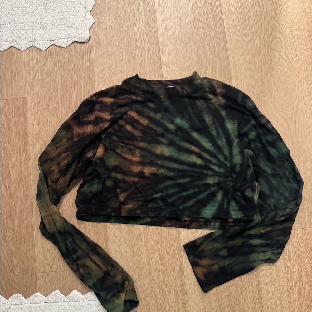 Cotton Citizen Multicolor Tie-Dye Long Sleeve Top